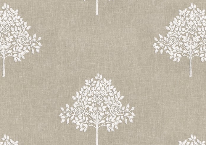 William Morris At Home Marigold Tree Embroidery, Linen - Twist&Fit Roman Blind - Image 8